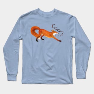 Coffee fox Long Sleeve T-Shirt